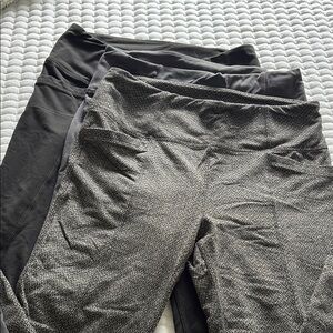 Athleta Metro leggings high waist.